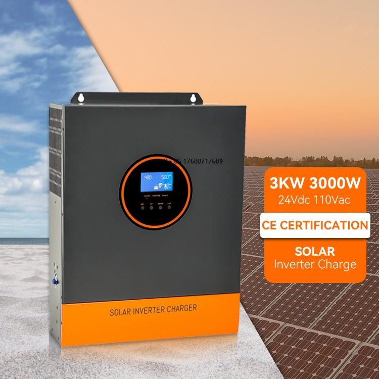 Mppt Charge Controller - PowMr 3KW 24V inversor de onda