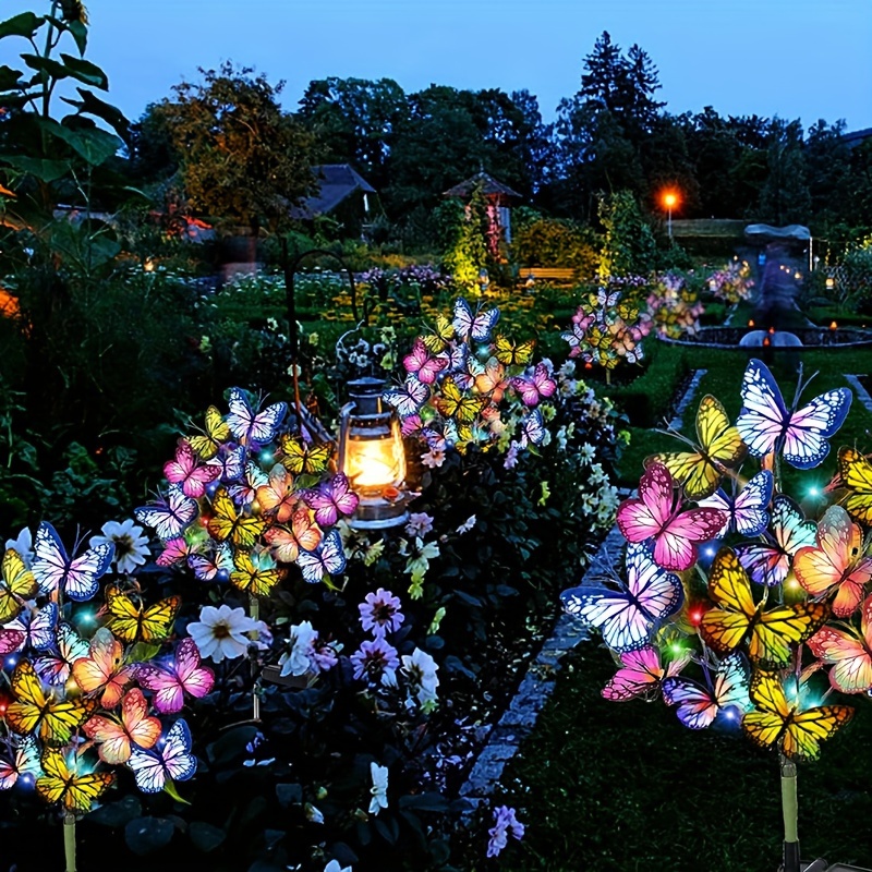 Luces LED solares de mariposa  - Renewable Energy Solar reseña y precio