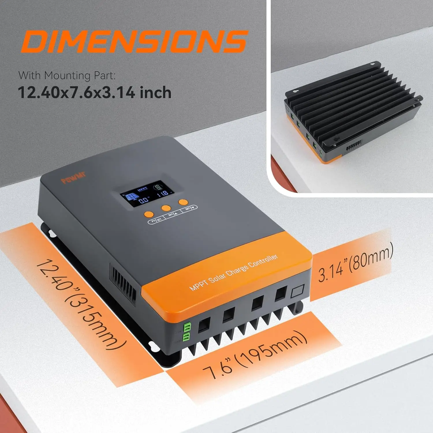 Controlador de Carga de Baterí - Mppt Charge Controller reseña y precio
