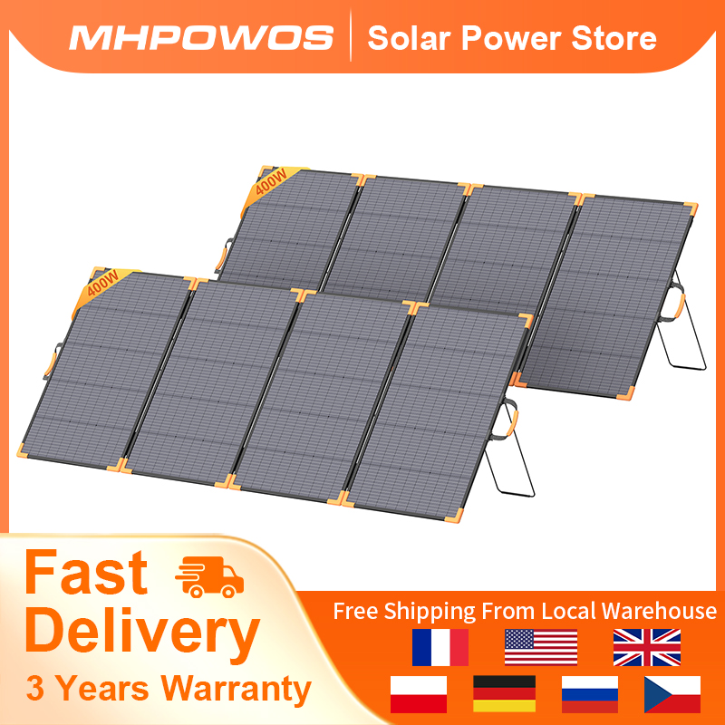 Panel Solar Portátil Bifacial  - Rv Solar Kit 400W reseña y precio