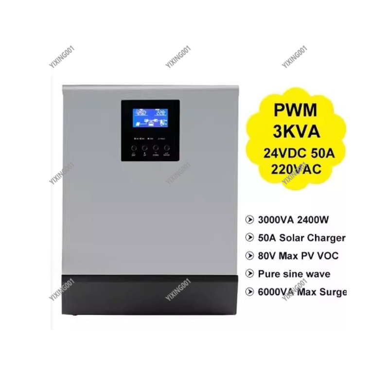Inversor Solar de 3KVA/2400W 2 - Mppt Charge Controller reseña y precio