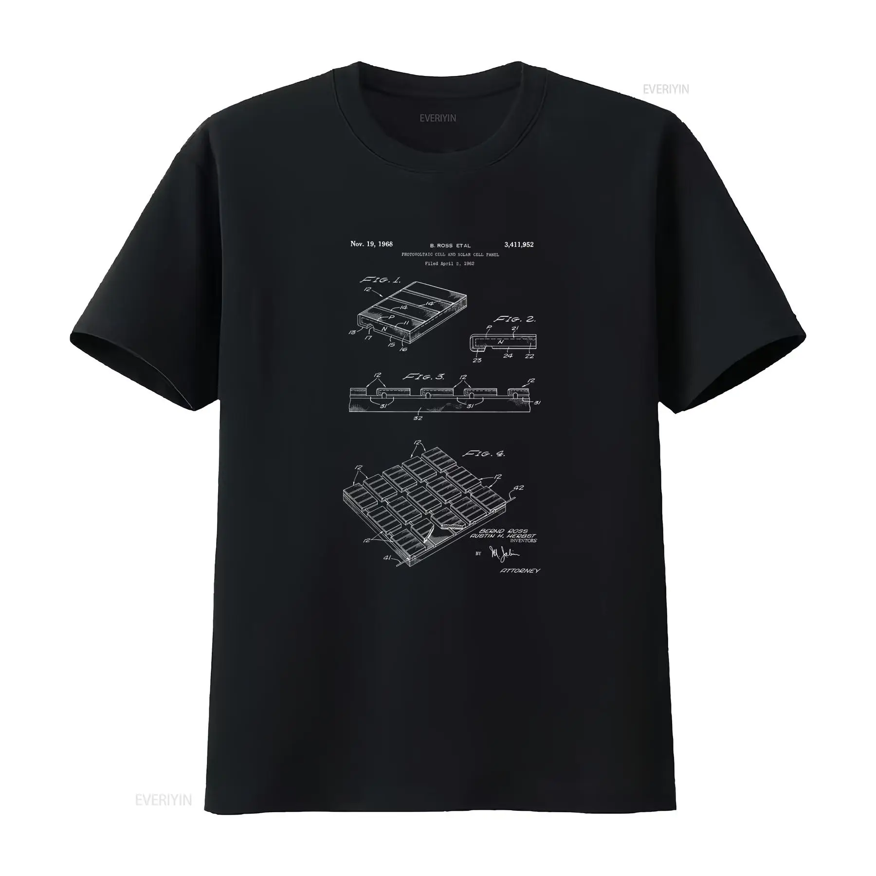Camiseta con diseño de panel s - Renewable Energy Graphics reseña y precio