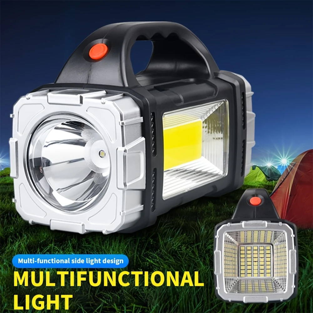 Potente linterna recargable po - Renewable Energy Solar reseña y precio