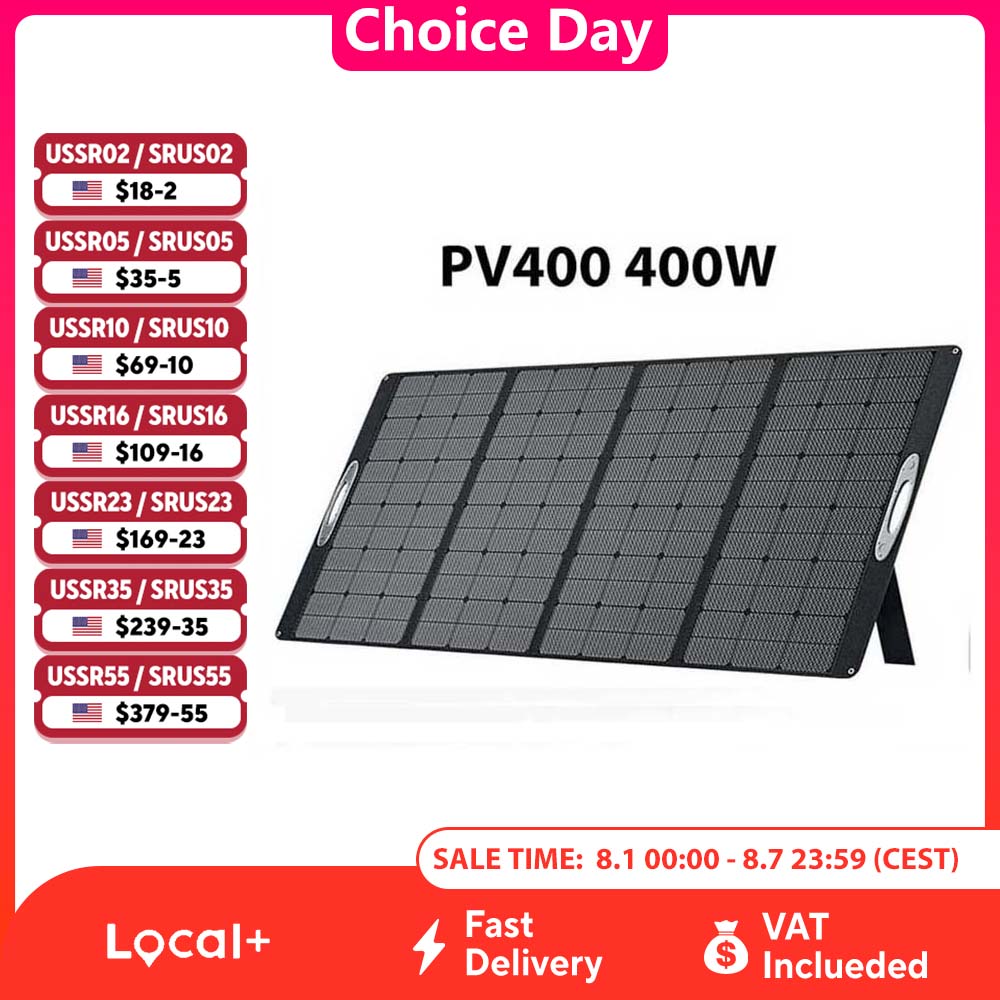Panel Solar Portátil OUKITEL P - Rv Solar Kit 400W reseña y precio